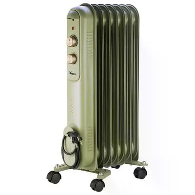 Ardes AR4R07VIN Curvy 7 Retro' Radiatore ad Olio 7 Elementi 1500W Termostato Regolabile 3 Livelli