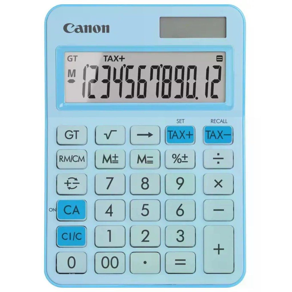 Canon LS-125KB Calcolatrice da Tavolo Blu, 12 Cifre
