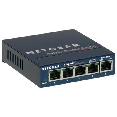 NETGEAR GS105GE ProSAFE Switch Gigabit Ethernet a 5 porte