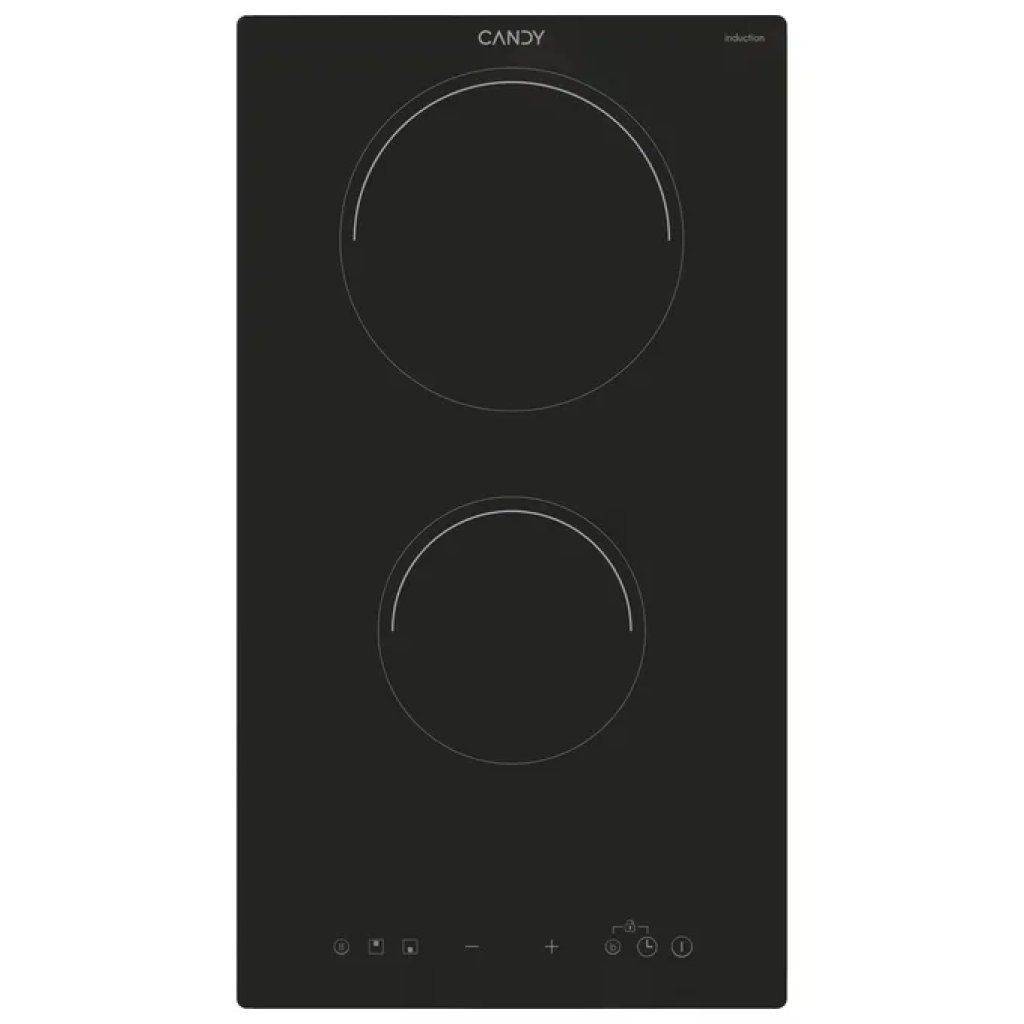 Candy CID30-1 Idea Piano cottura a induzione 30 cm, 2 zone, 3500 W, nero