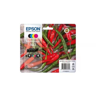 Epson 503 Multipack Cartucce Originali, 4 Colori