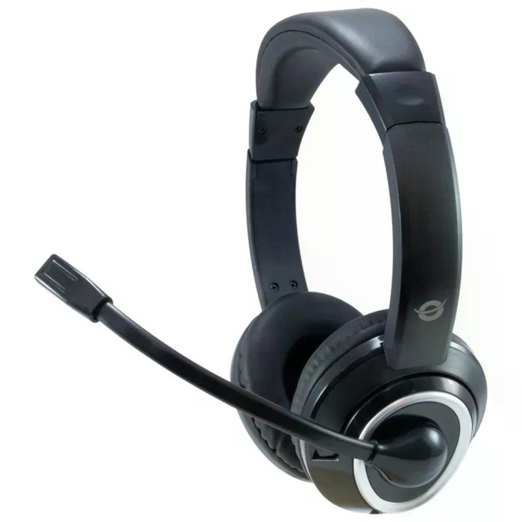 Conceptronic POLONA01B Cuffie Stereo USB con Microfono