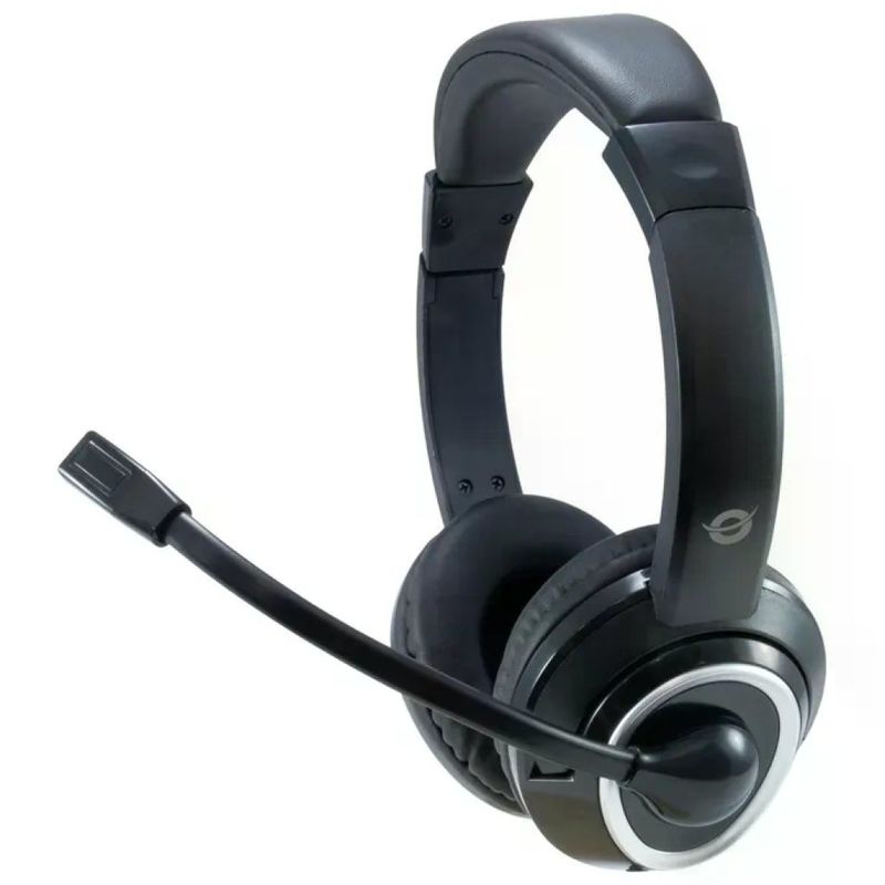 Conceptronic POLONA01B Cuffie Stereo USB con Microfono