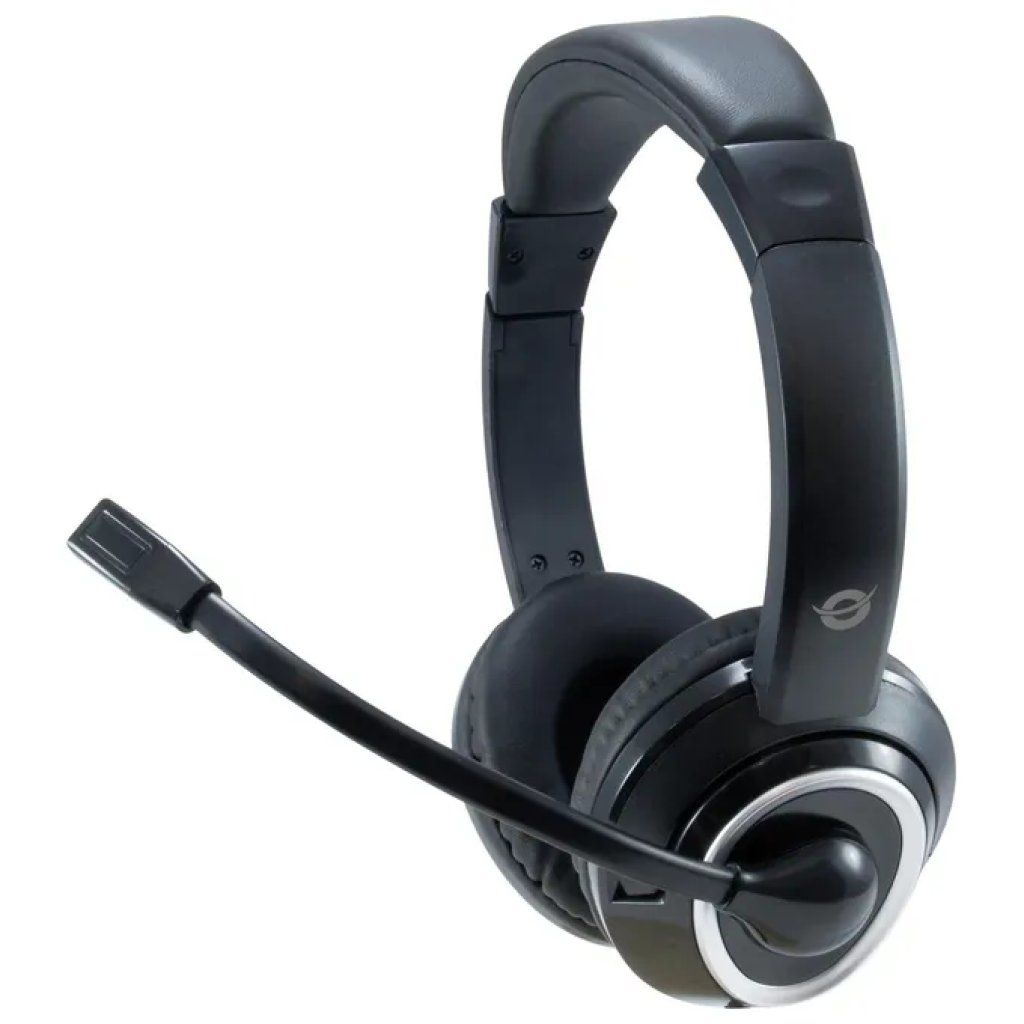 Conceptronic POLONA01B – Cuffie stereo USB con microfono
