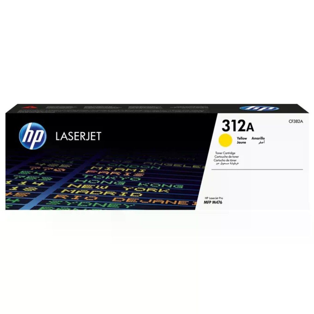 HP 312A CF382A Toner Originale Giallo, 2700 Pagine