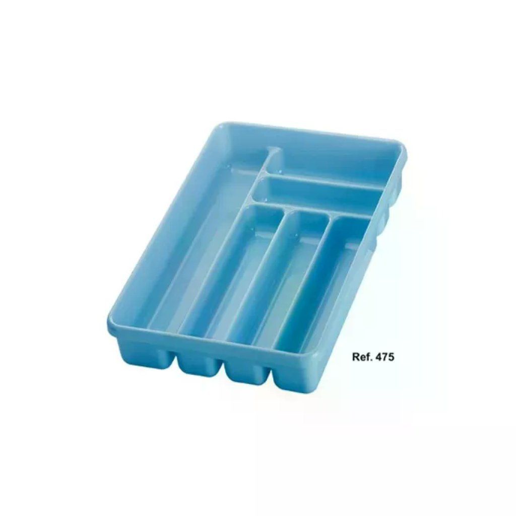 Cosmoplast Portaposate da Cassetto a 6 Scomparti, 40 x 30 x 6 cm