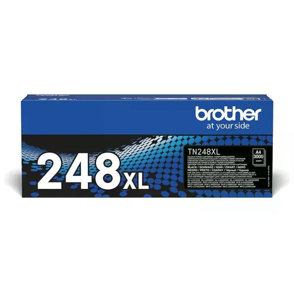 Brother TN-248XLBK Toner Originale Nero XL, fino a 3.000 pagine