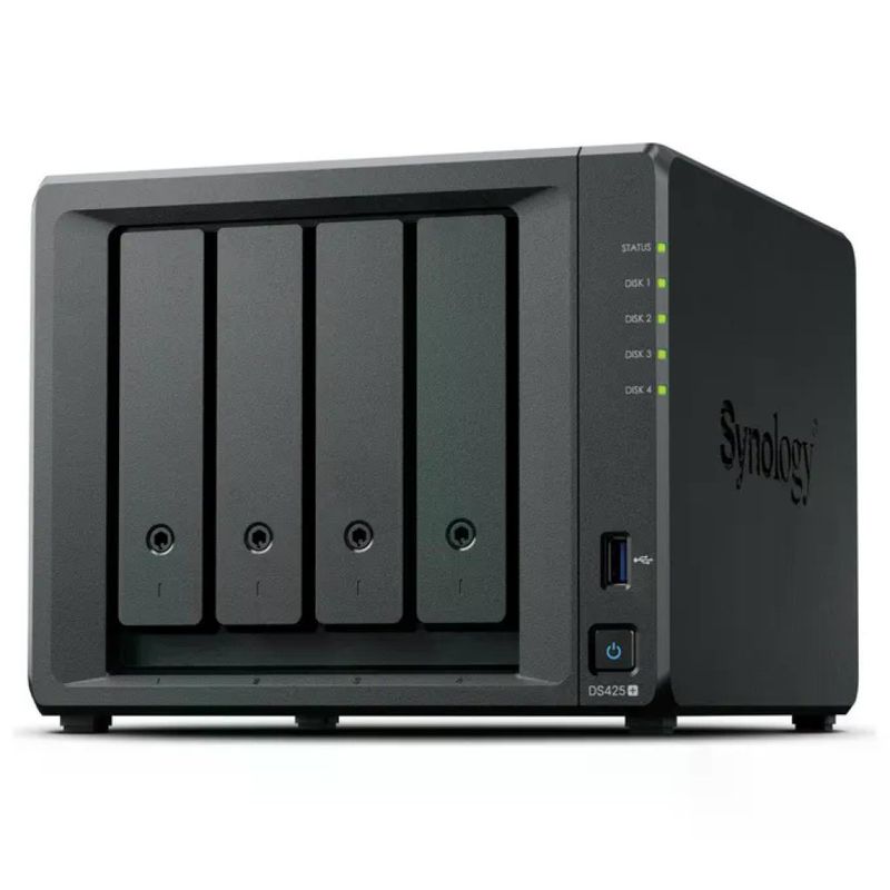 Synology DiskStation DS425+ NAS 4 vani, Intel Celeron J4125, 2 GB DDR4