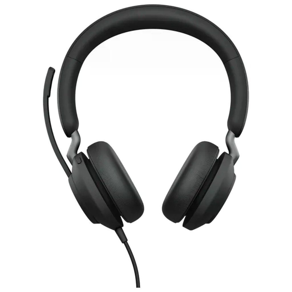 Jabra Evolve2 40 SE – Cuffie cablate USB-C/USB-A nere Jabra Evolve2 40 SE – Cuffie cablate USB-C/USB-A nere