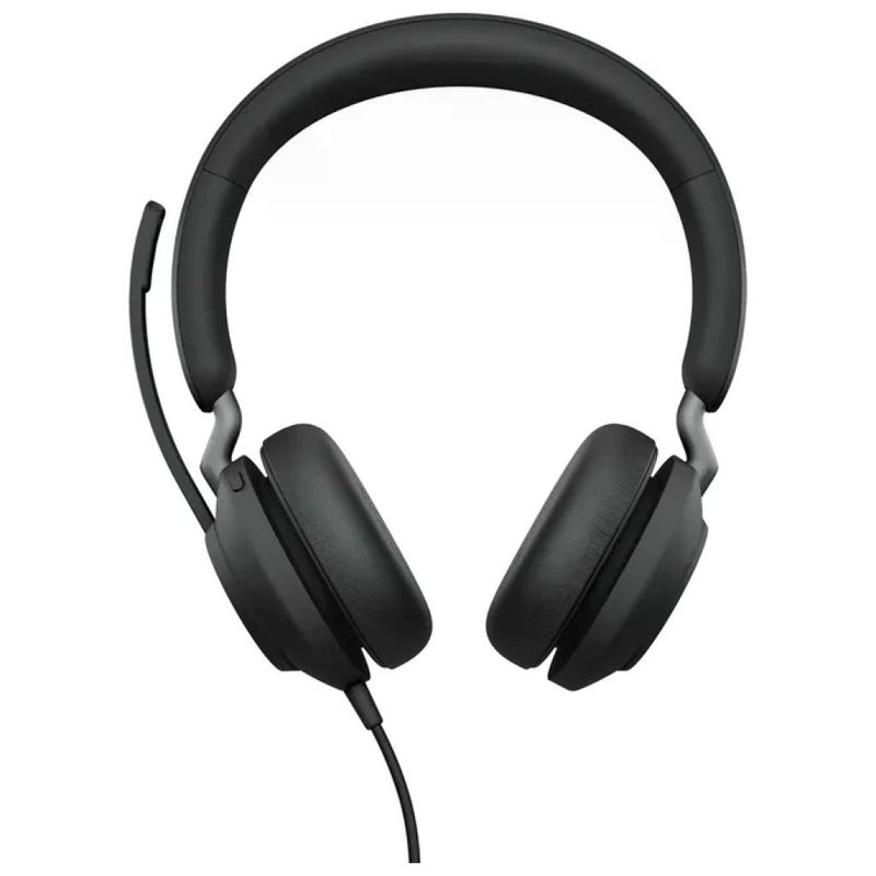 Jabra Evolve2 40 SE – Cuffie cablate USB-C/USB-A nere