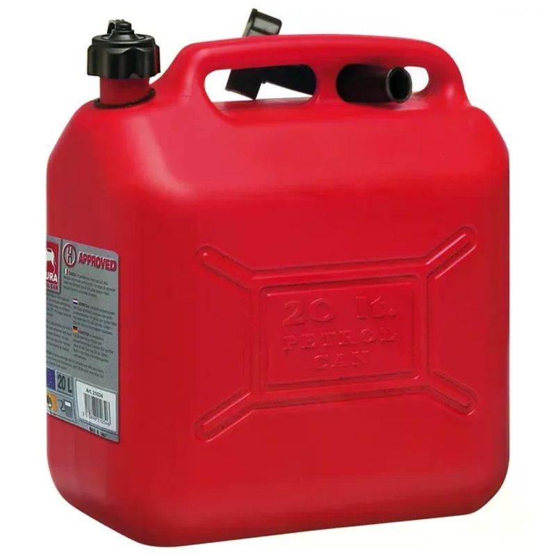 YEPPON Eurasia 21036 Tanica Carburante 20 L con Beccuccio Flessibile