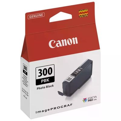 Canon PFI-300 PBK Cartuccia Originale Nero Foto