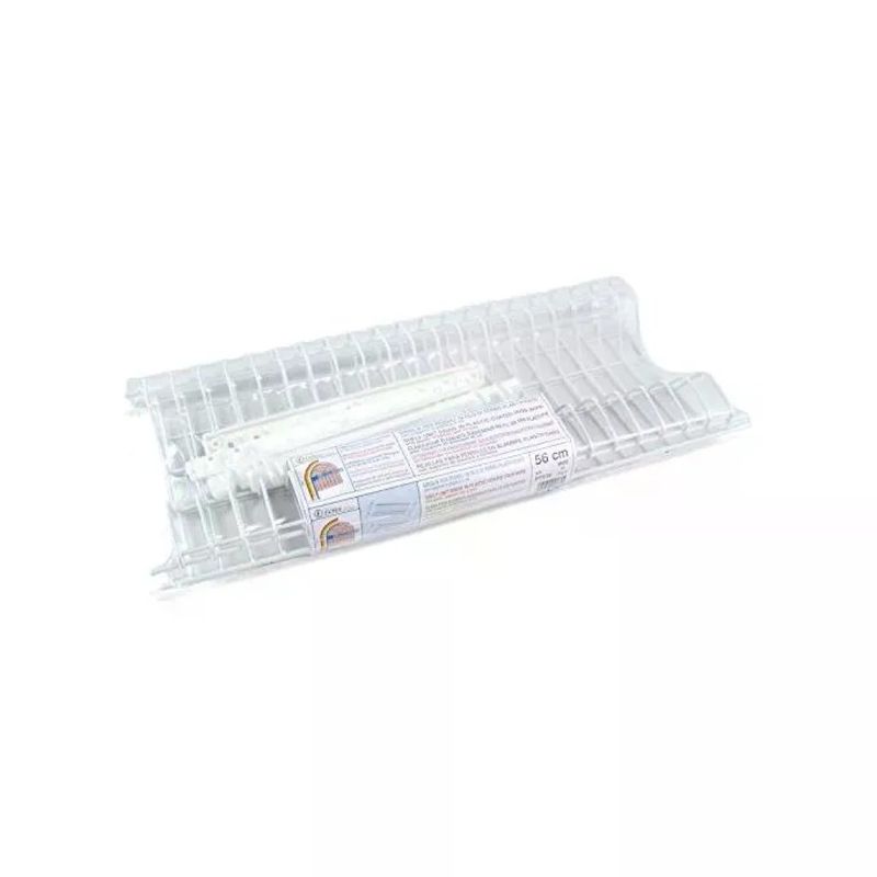 Filtex PTS56 Scolapiatti Pensile Plastificato Bianco, 56 cm