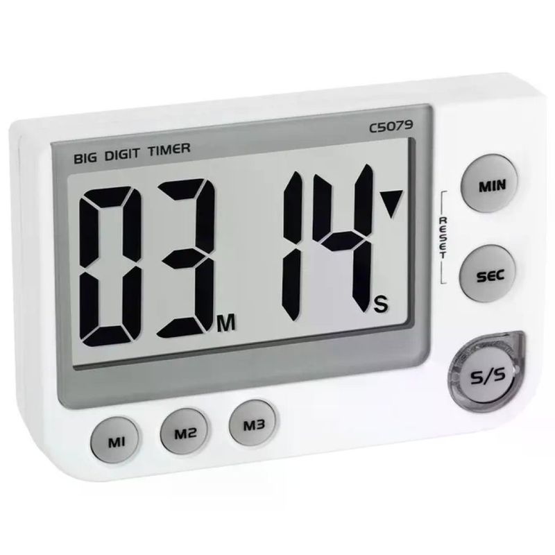 TFA-DOSTMANN TFA Dostmann Timer Digitale da Cucina con Display LCD TFA-DOSTMANN TFA Dostmann Timer Digitale da Cucina con Display LCD