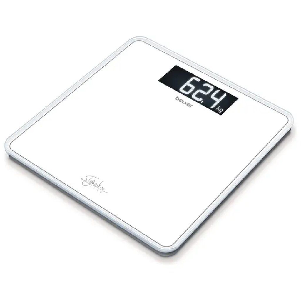 Beurer SignatureLine GS 400 Bilancia Pesapersone Bianca, Portata 200 kg Beurer SignatureLine GS 400 Bilancia Pesapersone Bianca, Portata 200 kg