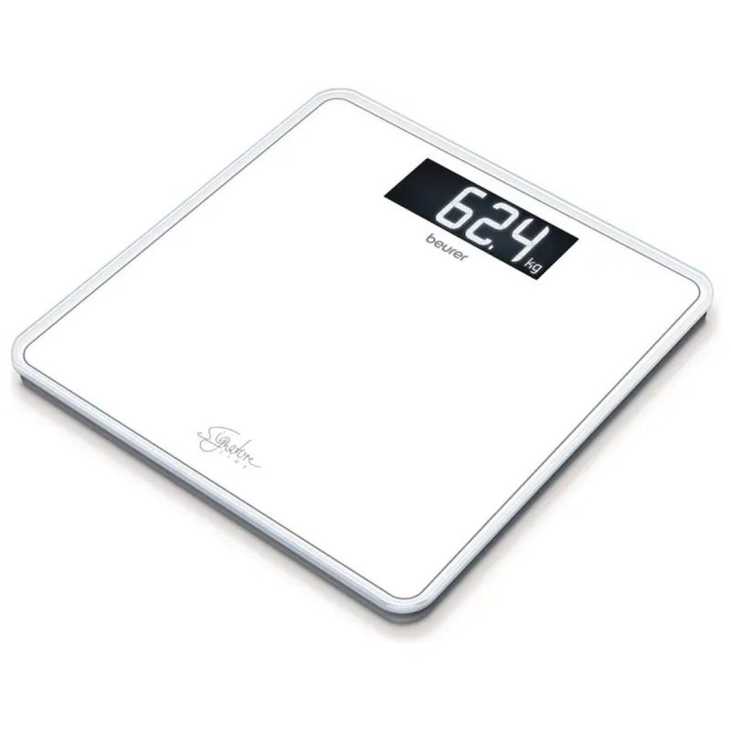 Beurer SignatureLine GS 400 – Bilancia pesapersone bianca, fino a 200 kg