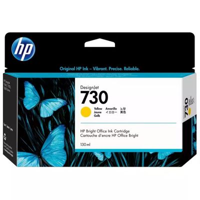 HP P2V64A Cartuccia di inchiostro DesignJet 730 130 ml tecnologia a getto termico colore Giallo