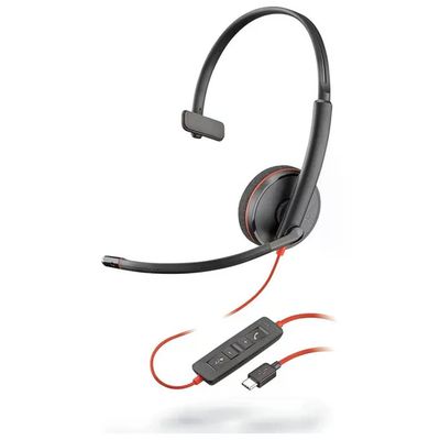 POLYCOM Poly S55255084 Blackwire 3210 Cuffie Mono USB-C Adattatore USB