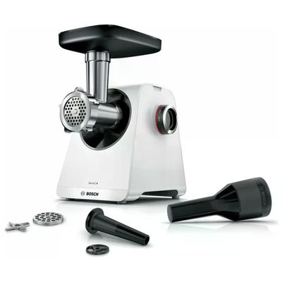 Bosch Serie 4 MFWS420W Tritacarne Elettrico 1300 W, Bianco