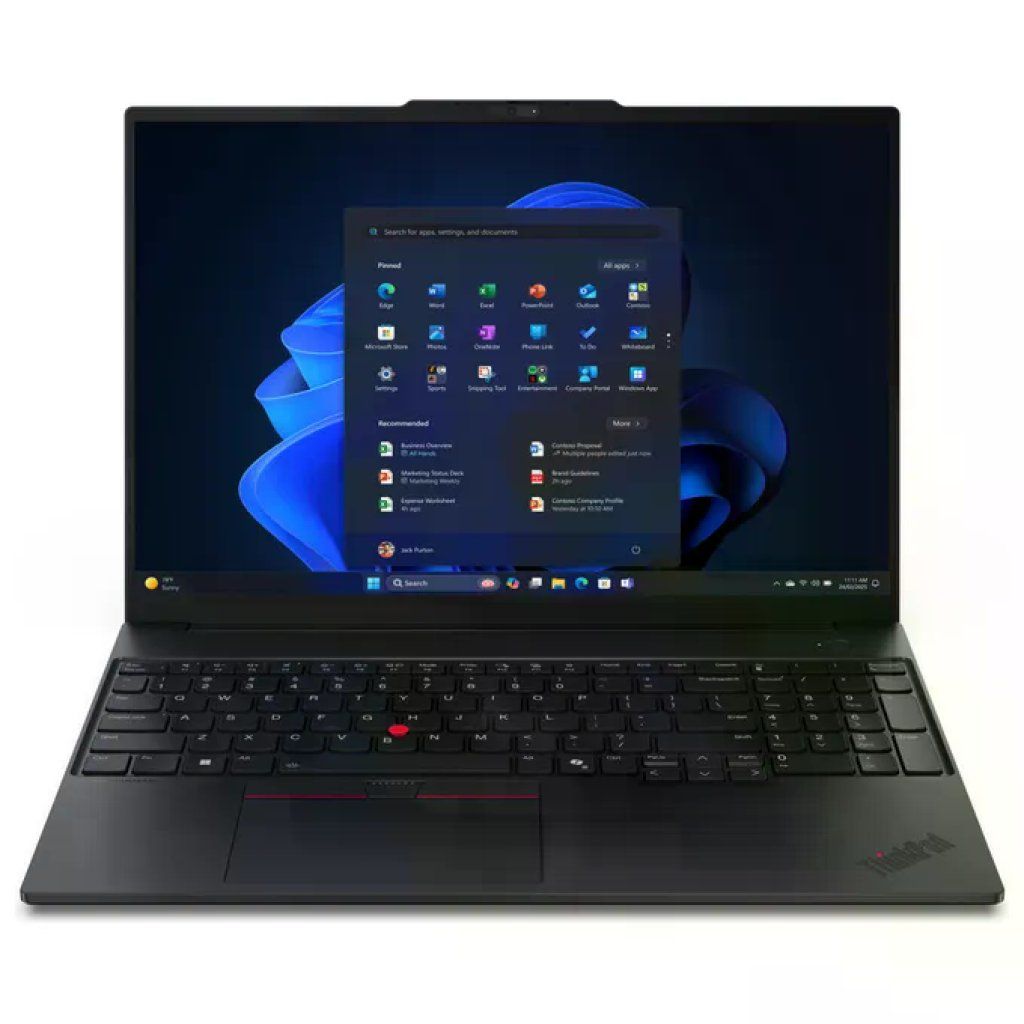 Lenovo ThinkPad E16 Gen 3, Core Ultra 7, 16 GB RAM, 512 GB SSD, 16" WUXGA, Windows 11 Pro