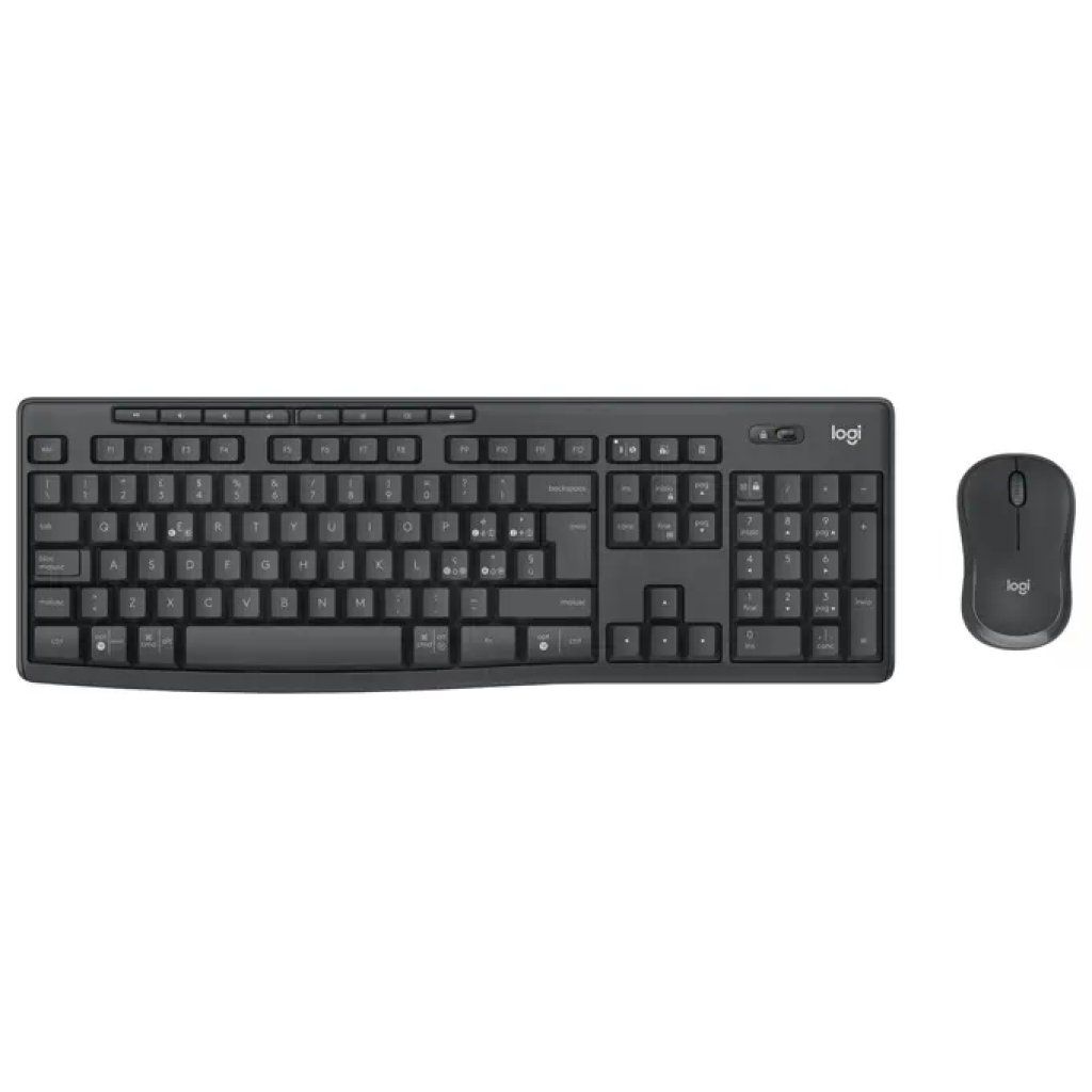 Logitech MK370 Combo for Business – Tastiera e Mouse Wireless QWERTY Italiano, Grafite Logitech MK370 Combo for Business – Tastiera e Mouse Wireless QWERTY Italiano, Grafite