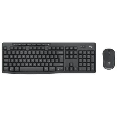 Logitech MK370 Combo for Business – Tastiera e Mouse Wireless QWERTY Italiano, Grafite