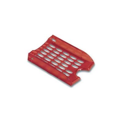 Fellowes E040TR Vaschetta Portacorrispondenza A4 Impilabile, Rosso Trasparente Fellowes E040TR Vaschetta Portacorrispondenza A4 Impilabile, Rosso Trasparente
