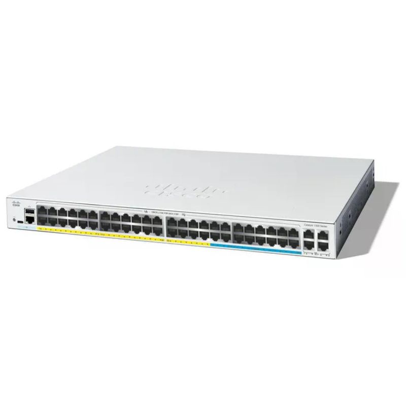 Cisco Catalyst C1300-48MGP-4X Switch di rete Gestito L2-L3 Gigabit Ethernet PoE Grigio