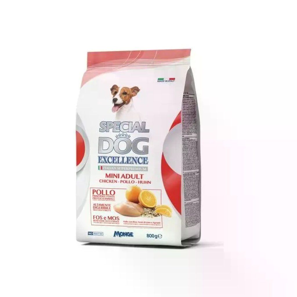 Monge Special Dog Excellence Mini Adult Pollo e Riso 800 g