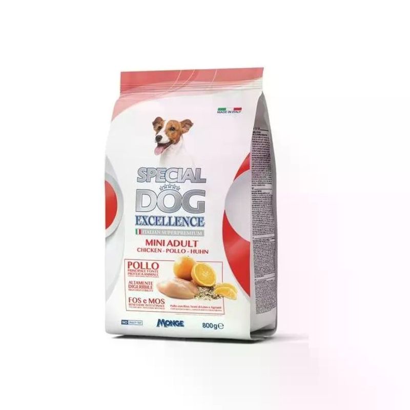 Monge Special Dog Excellence Mini Adult Pollo e Riso 800 g