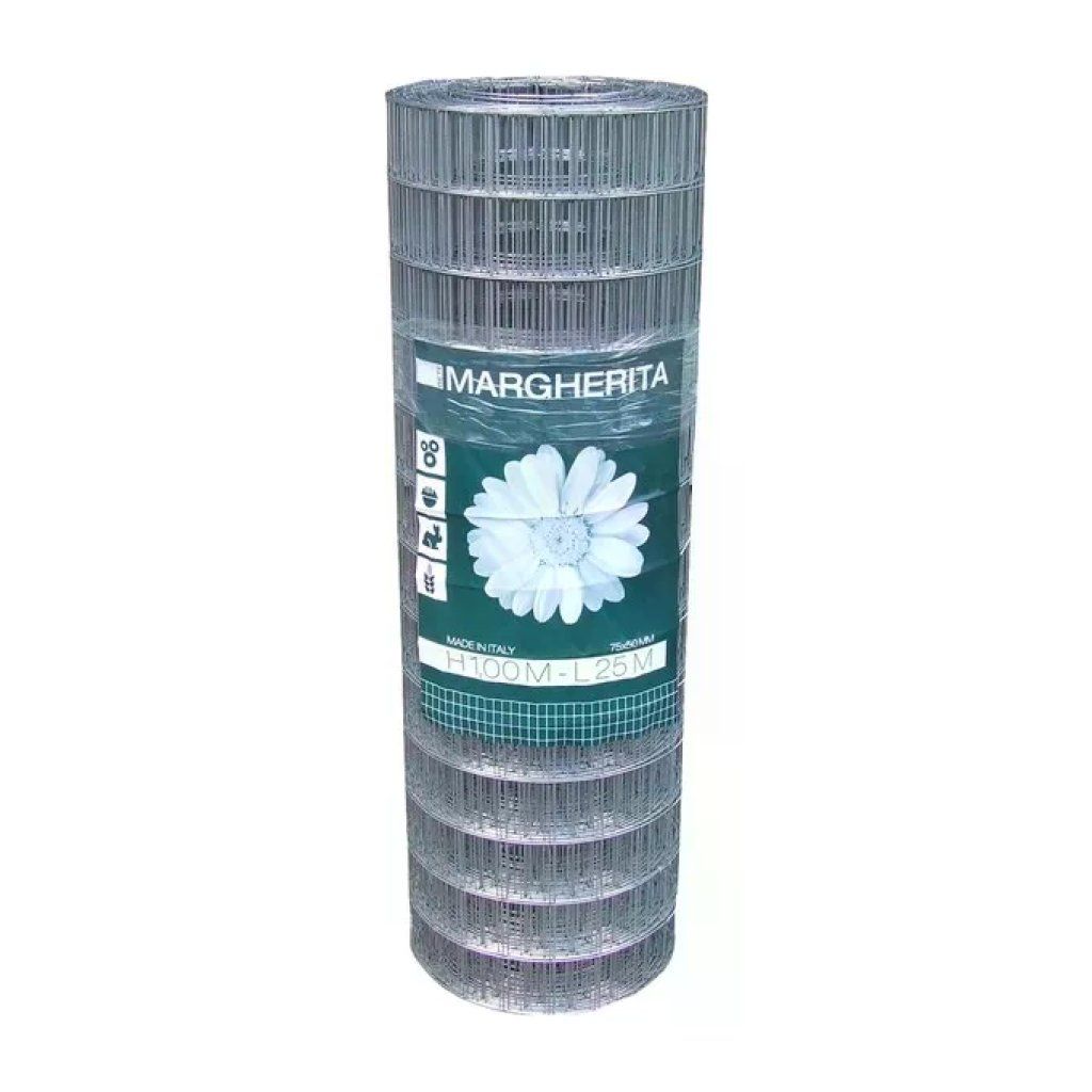 Cavatorta Margherita CM100-F17 Rete Zincata 100 cm x 25 m Cavatorta Margherita CM100-F17 Rete Zincata 100 cm x 25 m
