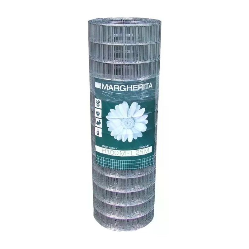 Cavatorta Margherita CM100-F17 Rete Zincata 100 cm x 25 m