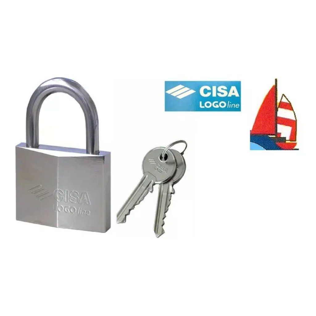 CISA 21710500 Lucchetto ad arco inox 50 mm con chiave piatta CISA 21710500 Lucchetto ad arco inox 50 mm con chiave piatta
