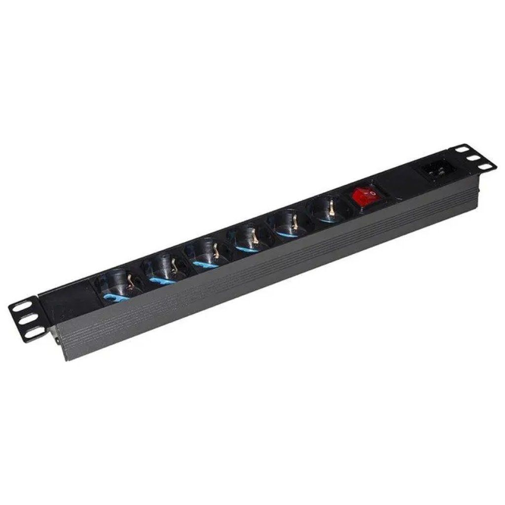 LINK LK10062 Multipresa PDU 19” con 6 prese e ingresso C20, 3500 W LINK LK10062 Multipresa PDU 19” con 6 prese e ingresso C20, 3500 W