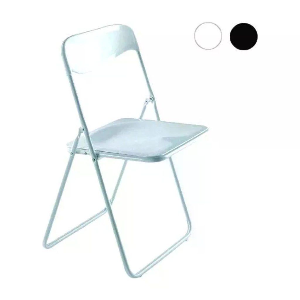 METAL FAR Sedia pieghevole Poker nera in acciaio METAL FAR METAL FAR Sedia pieghevole Poker nera in acciaio METAL FAR