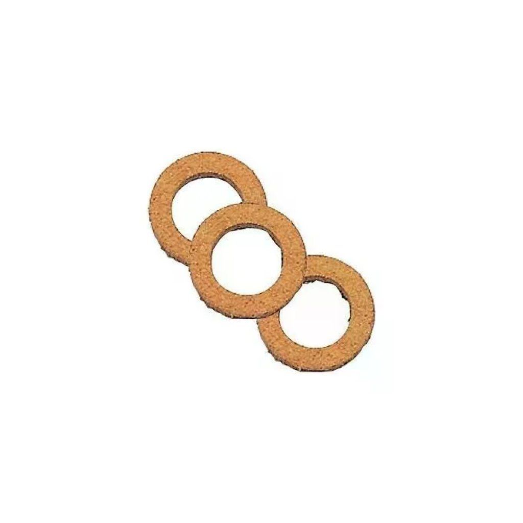 IDRO BRIC Guarnizioni in Fibra per Gas 1/2", 10 Pezzi