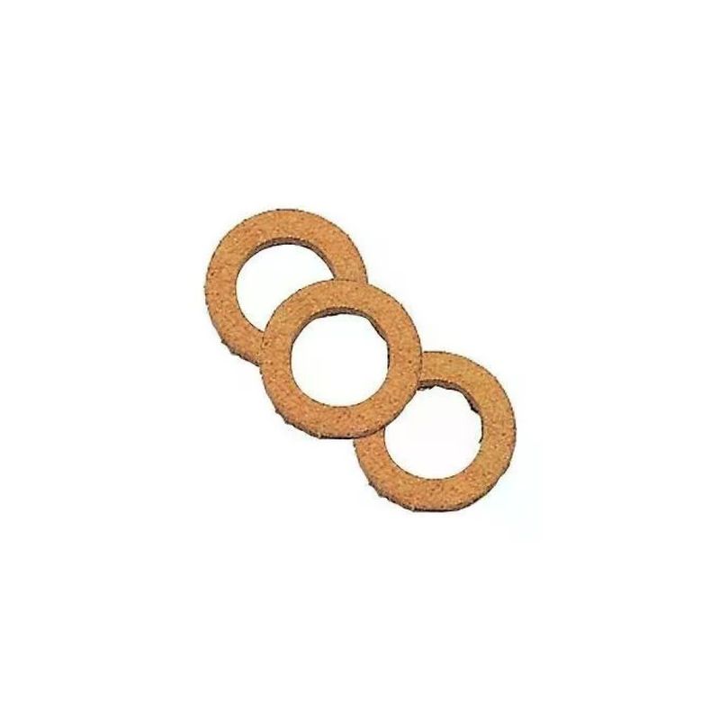 IDRO BRIC Guarnizioni in Fibra per Gas 1/2", 10 Pezzi