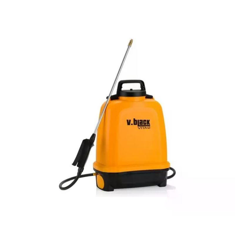 DAVIDE E LUIGI VOLPI Volpi V-BLACK VITA 12 – Pompa irroratrice elettrica a batteria, serbatoio 12 L