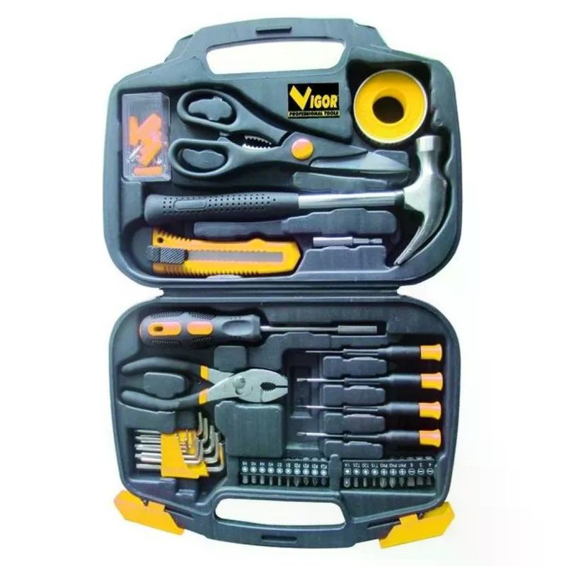 VIGOR-BLINKY Set di utensili VIGOR-BLINKY da 124 pezzi con valigetta VIGOR-BLINKY Set di utensili VIGOR-BLINKY da 124 pezzi con valigetta