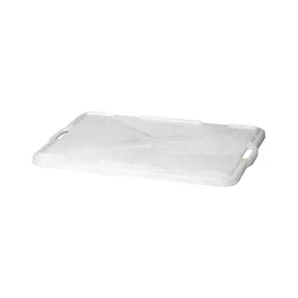 SSS Coperchio per Cassa Rettangolare 65 L, 63 × 44 cm, Bianco SSS Coperchio per Cassa Rettangolare 65 L, 63 × 44 cm, Bianco