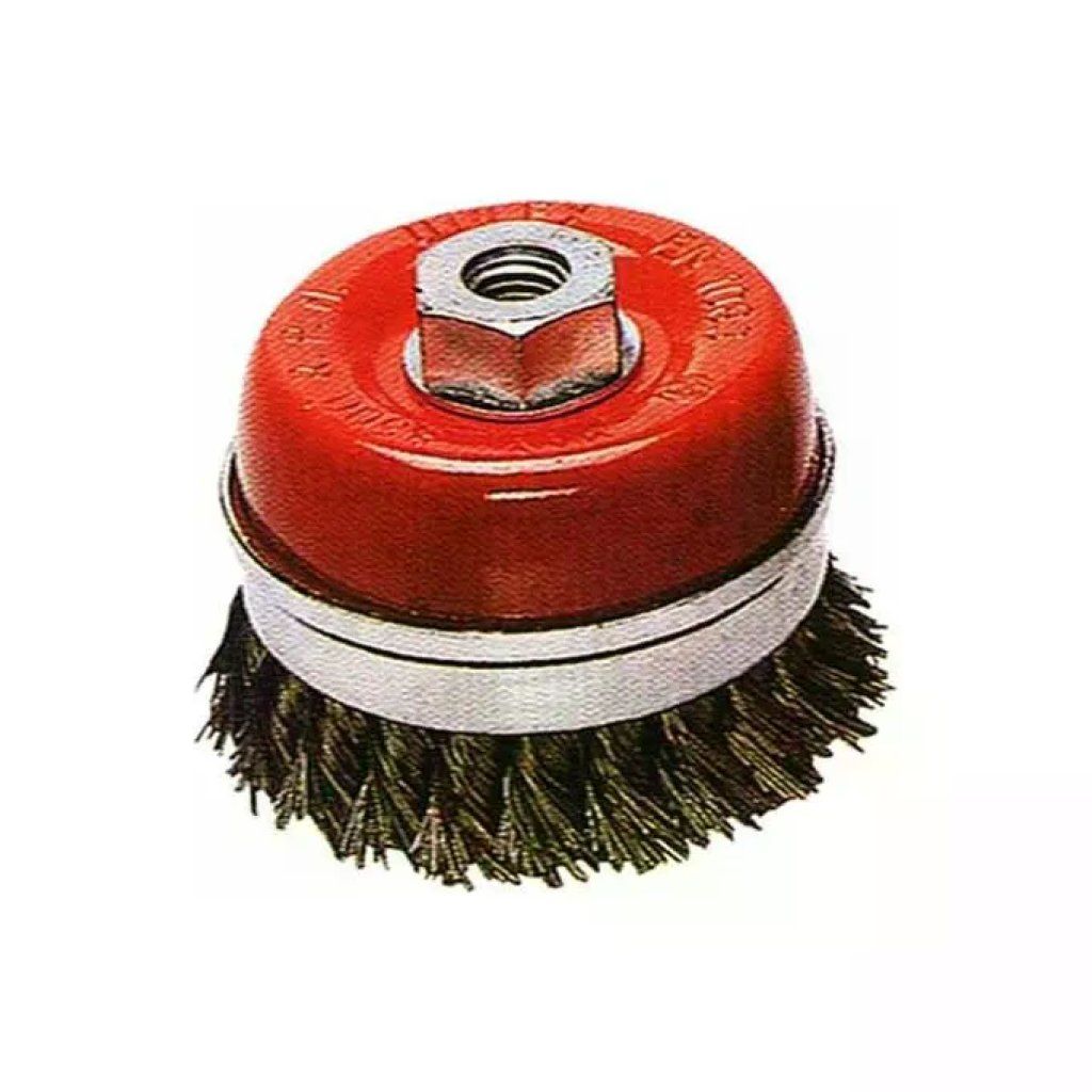 PG Spazzola a Tazza Ritorta 80 mm per Elettroutensili