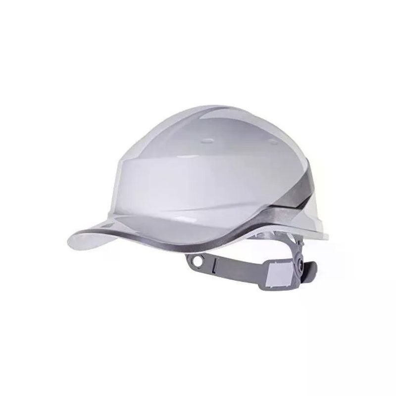 Delta Plus Diamond V – Elmetto di sicurezza in ABS bianco, 53–63 cm