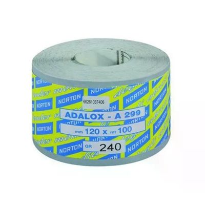 SYMANTEC Norton A299 Carta Abrasiva Autolubrificante in Rotolo 115 mm x 100 m
