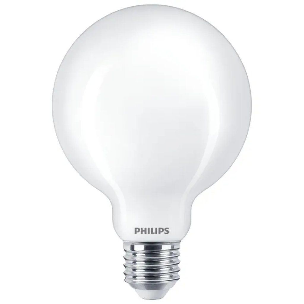 Philips 929002370901 Lampadina LED Globo E27 7W equivalente 60W 806lm 4000K Bianco Neutro colore Bianco Philips 929002370901 Lampadina LED Globo E27 7W equivalente 60W 806lm 4000K Bianco Neutro colore Bianco