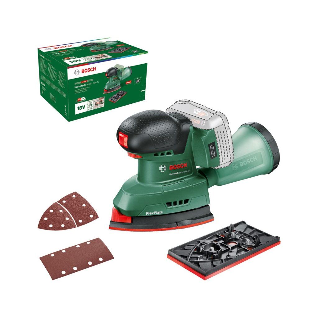 Bosch UniversalSander 18V – Levigatrice a Delta