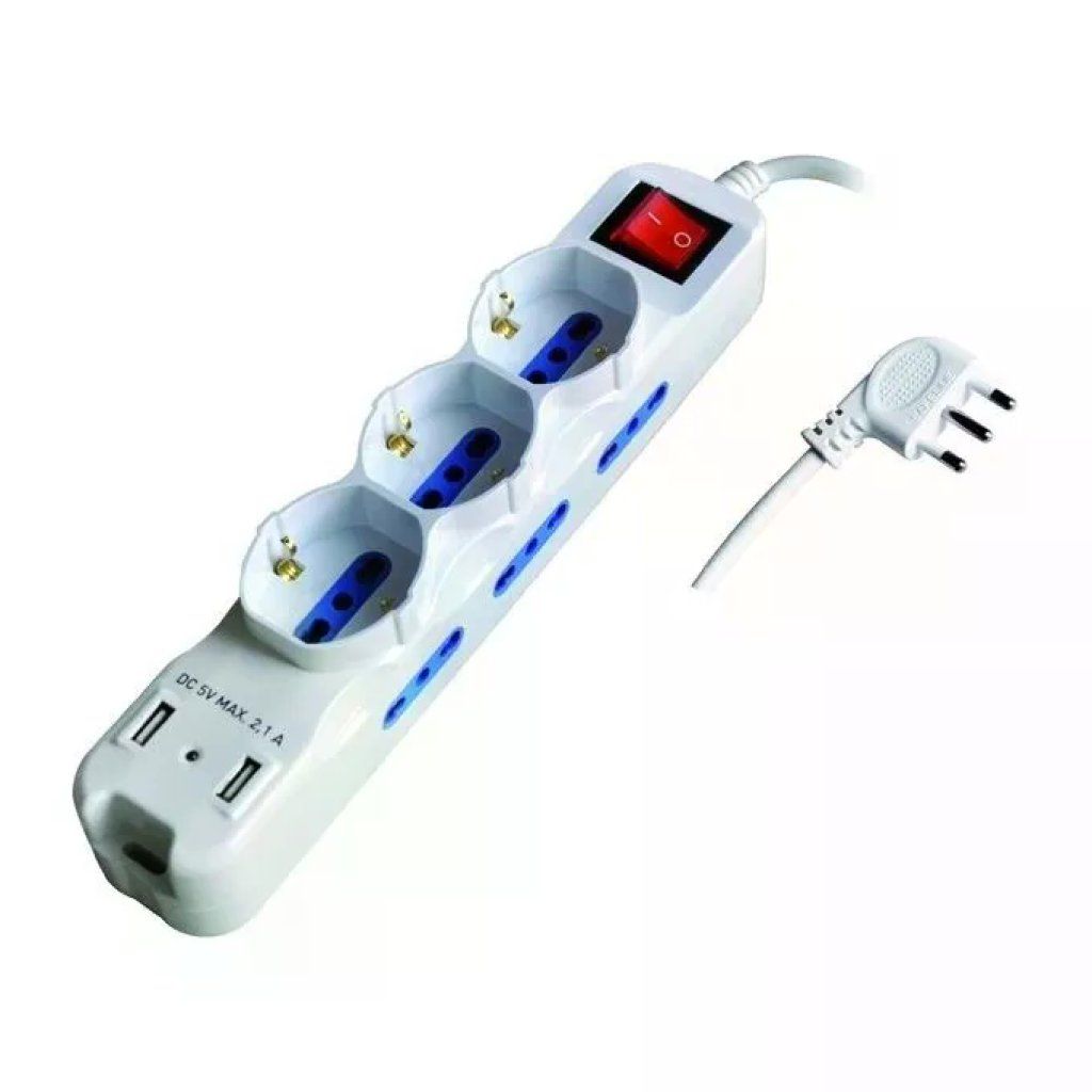 VIGOR-BLINKY Ciabatta Multipresa 11 Prese con USB VIGOR-BLINKY Ciabatta Multipresa 11 Prese con USB