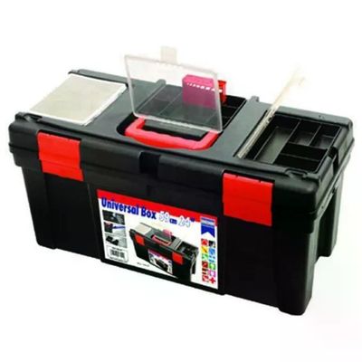VIGOR-BLINKY Vigor Blinky 2385P Cassetta Portautensili con Ruote e Vassoio Estraibile, 59 x 30 x 28 cm