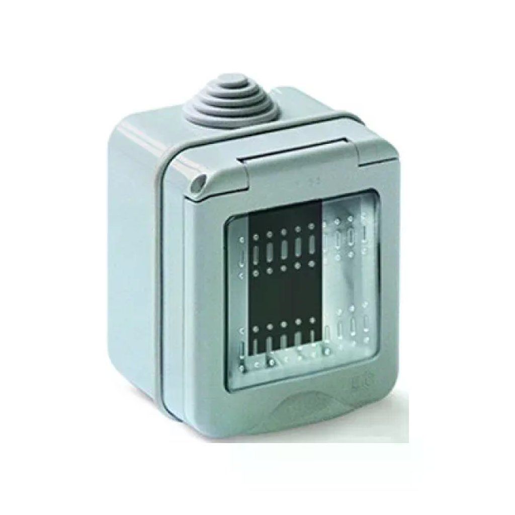 Elettrocanali My Life ECL4611A1 – Contenitore da parete IP55, 1 modulo Elettrocanali My Life ECL4611A1 – Contenitore da parete IP55, 1 modulo