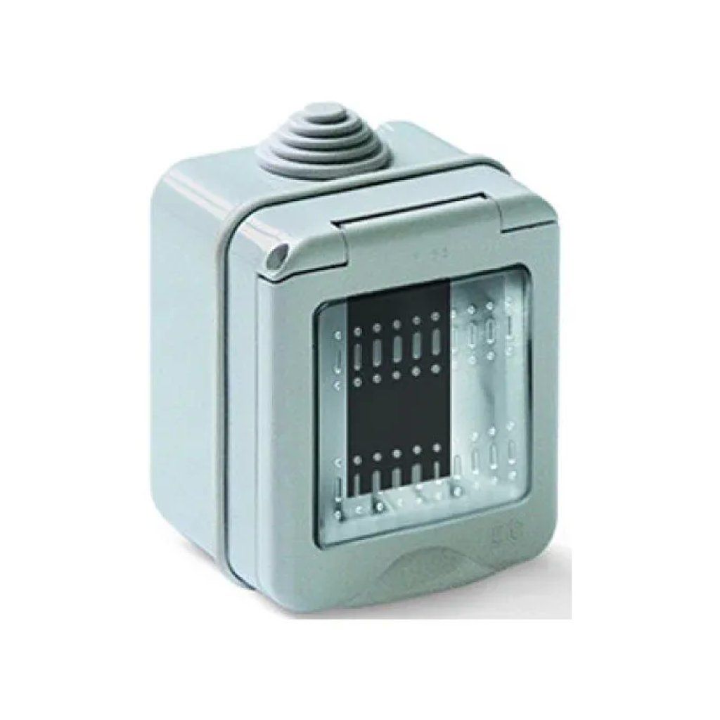 Elettrocanali My Life ECL4611A1 Contenitore da Parete IP55, 1 Modulo