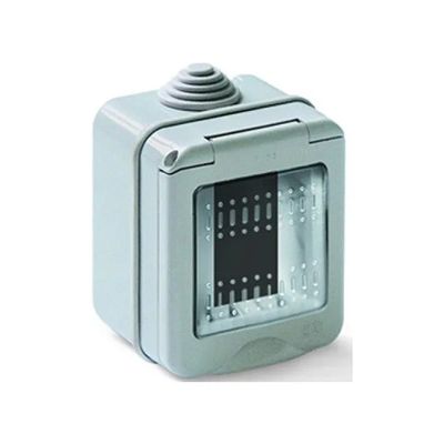 Elettrocanali My Life ECL4611A1 Contenitore da Parete IP55, 1 Modulo Elettrocanali My Life ECL4611A1 Contenitore da Parete IP55, 1 Modulo